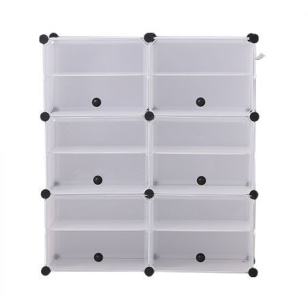 Cube Cabinet Diy Shoe Storage Cabinet Organiser Rack Shelf Stackable 6 Tier Crazy Sales