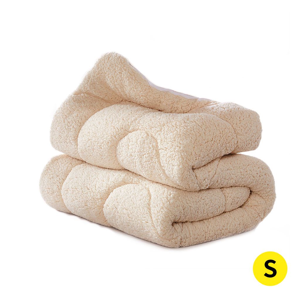 Mattress Topper 100% Wool Underlay Single