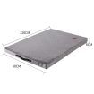 Pet Bed Foldable Dog Puppy Beds Grey XX-Large