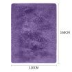 Designer Soft Shag Shaggy Floor Confetti Rug Carpet Home Decor 120x160cm Purple