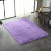 Designer Soft Shag Shaggy Floor Confetti Rug Carpet Home Decor 120x160cm Purple