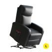 Levede Electric Massage Chair Recliner Chairs Full Body Neck Heated Seat Black