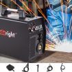 Traderight 180Amp Welder MIG ARC MAG Welding Machine Gas / Gasless Portable