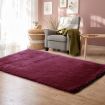 Designer Soft Shag Shaggy Floor Confetti Rug Carpet Decor 200x230cm Burgundy