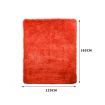 Designer Soft Shag Shaggy Floor Confetti Rug Carpet Home Decor 120x160cm Red