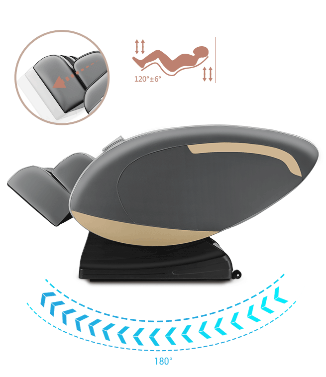 Homasa Zero Gravity Full Body Massage Chair with Heat and Remote