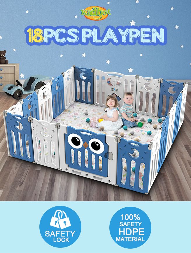 Baby Playpen Extra Large Playpen for Babies and Toddlers Light Green Baby Gate Playpen Infant Play Yards Indoor Kids Activity Center for Baby Fence Play Area 