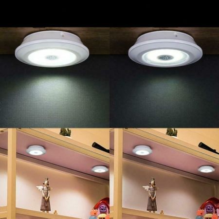 Battery operated closet lights with deals remote