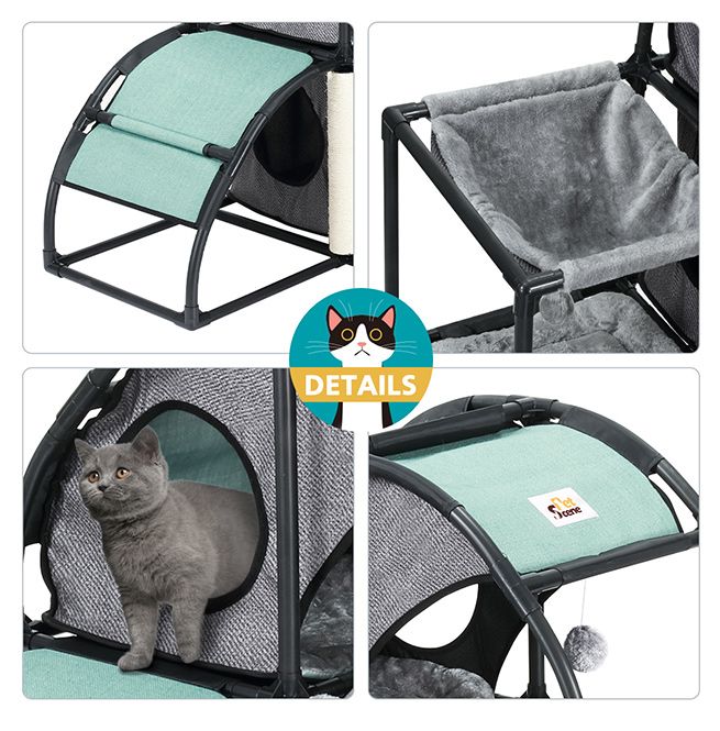 Cat Scratching Post Tree Climbing Tower Furniture Climber Pet Condo