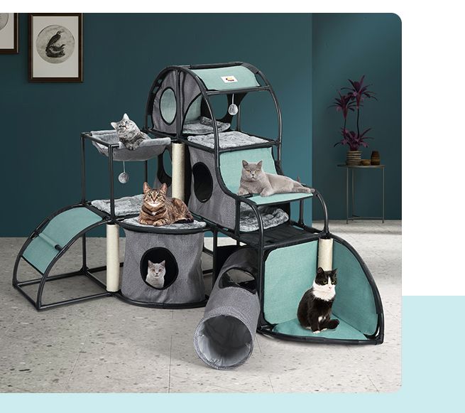 Cat Scratching Post Tree Climbing Tower Furniture Climber Pet Condo