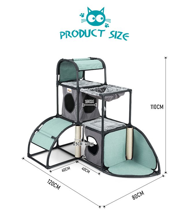 cat scratch post tower