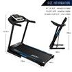 Genki 2HP Treadmill Home Gym Equipment Foldable Running Exercise Machine 430mm Belt