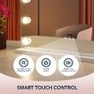 Makeup Mirror 12 LED Lights Vanity Mirror Adjustable Brightness Maxkon Hollywood Style