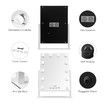 Makeup Mirror Hollywood Vanity Mirror 12 LED Lights Bluetooth Music Phone Calls Maxkon