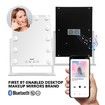 Makeup Mirror Hollywood Vanity Mirror 12 LED Lights Bluetooth Music Phone Calls Maxkon