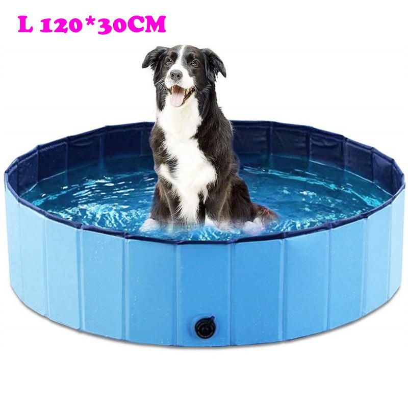 Size L Foldable Pool for Pet bath Tub and Kids Pool 3 sizes available