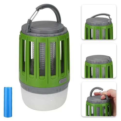 LED Tent Lamp 2-in-1 Bug Zapper Lamp