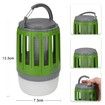 LED Tent Lamp 2-in-1 Bug Zapper Lamp