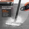 Maxkon Home High Pressure Carpet Floor Window Steam Cleaner Mop Black