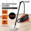 Maxkon Home High Pressure Carpet Floor Window Steam Cleaner Mop Black