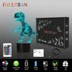 3D Dinosaur Bedside Lamp,Xmas Birthday for Kids Baby Boy