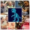 3D Dinosaur Bedside Lamp,Xmas Birthday for Kids Baby Boy