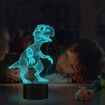 3D Dinosaur Bedside Lamp,Xmas Birthday for Kids Baby Boy