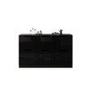 Modern Wooden Chest of Drawers Bedroom 6 Drawers Storage High Gloss Front Black