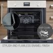 EuroChef 60cm Stainless Fan Forced Electric Wall Oven 8 Function Grill Touch Control