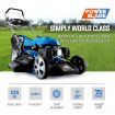 Powerblade Lawn Mower 20 Inch 225cc Petrol Self-Propelled Push Lawnmower 4-Stroke