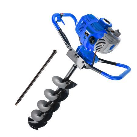 POWERBLADE Post Hole Digger 62CC Posthole Earth Auger Fence Borer Petrol Drill
