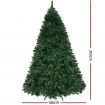 Jingle Jollys Christmas Tree 2.1m Xmas Tree Decor 2800 LED Lights 8 Modes