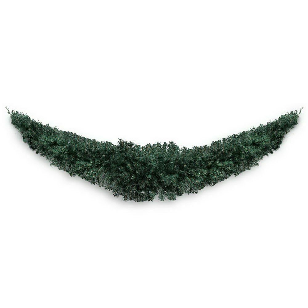 Jingle Jollys 2.1m Christmas Garland Xmas Decorations Green Wedding Party