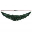 Jingle Jollys 2.4m Christmas Garland Xmas Decorations Green Wedding Party