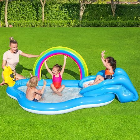 inflatable slide for above ground pool