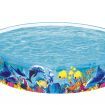 Bestway Kids Pool 244x46cm Round Above Ground Rigid Swimming Pools Undersea 2074L