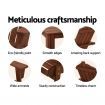 Gardeon Adirondack Outdoor Chairs Wooden Beach Chair Patio Furniture Garden Brown