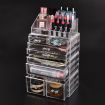 Cosmetic 7/8//9/10/11 Drawer Makeup Organizer Storage Jewellery Box Acrylic