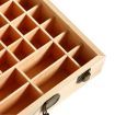 Essential Oil Storage Box Wooden 70 Slots Aromatherapy Container Organiser