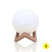 3D Magical Moon Lamp USB LED Night Light Moonlight Touch Sensor 15cm Diameter