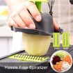 Onion Chopper Pro Vegetable Chopper - Strongest Heavier Duty Vegetable Slicer Dicer Cutter with Container and Blades