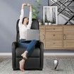 PU Leather Recliner Chair Armchair Upholstered Sofa Lounge Couch Living Room Furniture