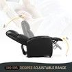 PU Leather Recliner Chair Armchair Upholstered Sofa Lounge Couch Living Room Furniture