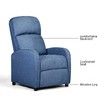 Upholstered Recliner Chair Armchair Fabric Sofa Lounge Couch Living Room Furniture