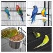 Large Bird Cage Flight Aviary Pet Parrot House Budgie Canary Cockatiel Enclosure Perches on Wheels Indoor Play Top