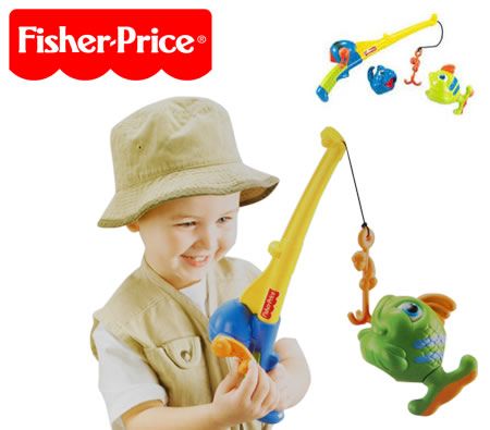 Fisher-Price Fun To Imagine Reel Feel Fishing Kids Toy Play Set
