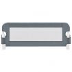 Toddler Safety Bed Rail Grey 102x42 cm Polyester