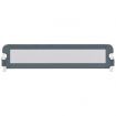 Toddler Safety Bed Rail Grey 180x42 cm Polyester