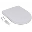 White Soft-close Toilet Seat Square