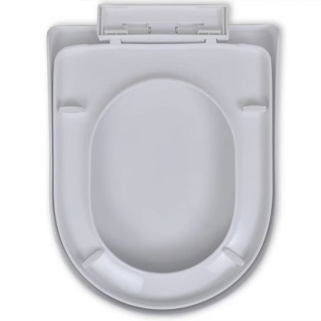 White Soft-close Toilet Seat Square | Crazy Sales